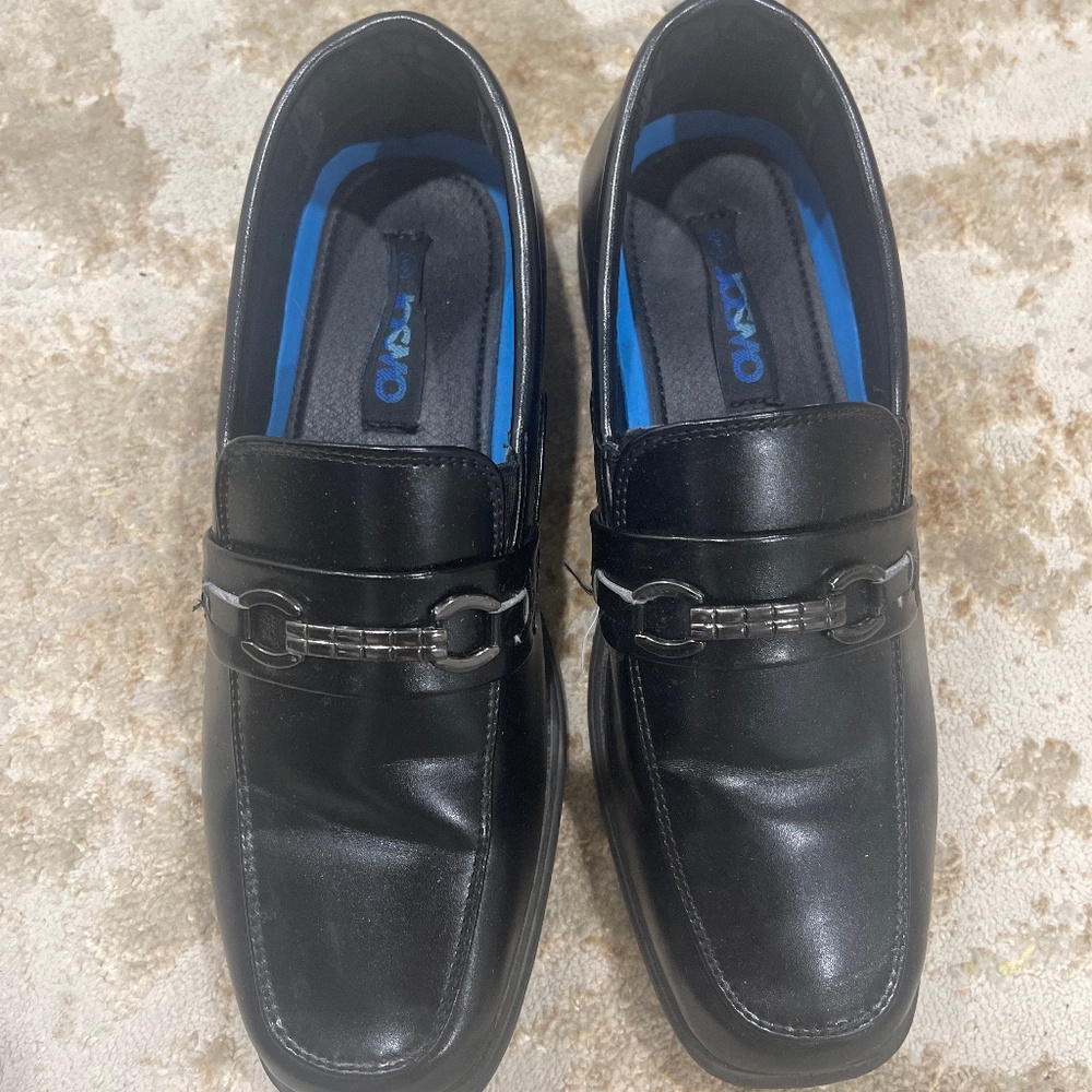Black kids dress shoes